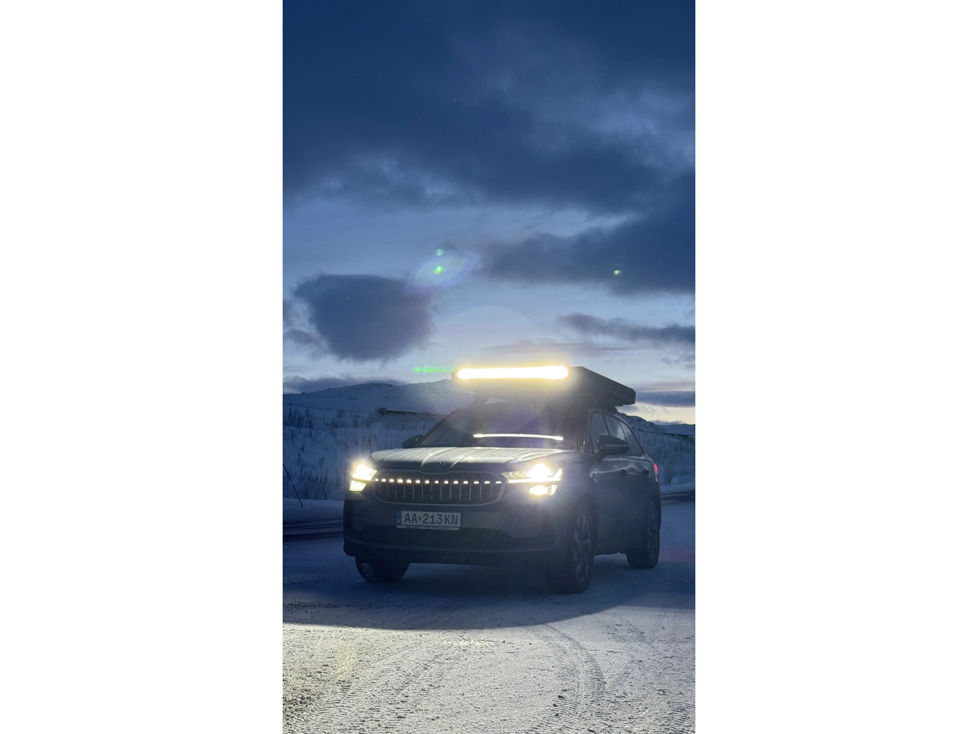 SNAILER® - Barre LED 100 cm / 594 W pour tente de toit