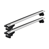 Thule WingBar Evo rails surélevés Argent | SNAILER®