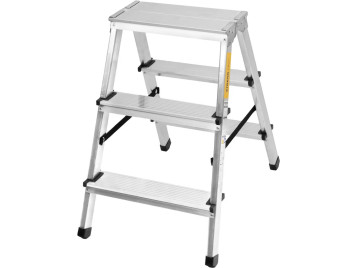Marchepied pliable en aluminium - 3 marches