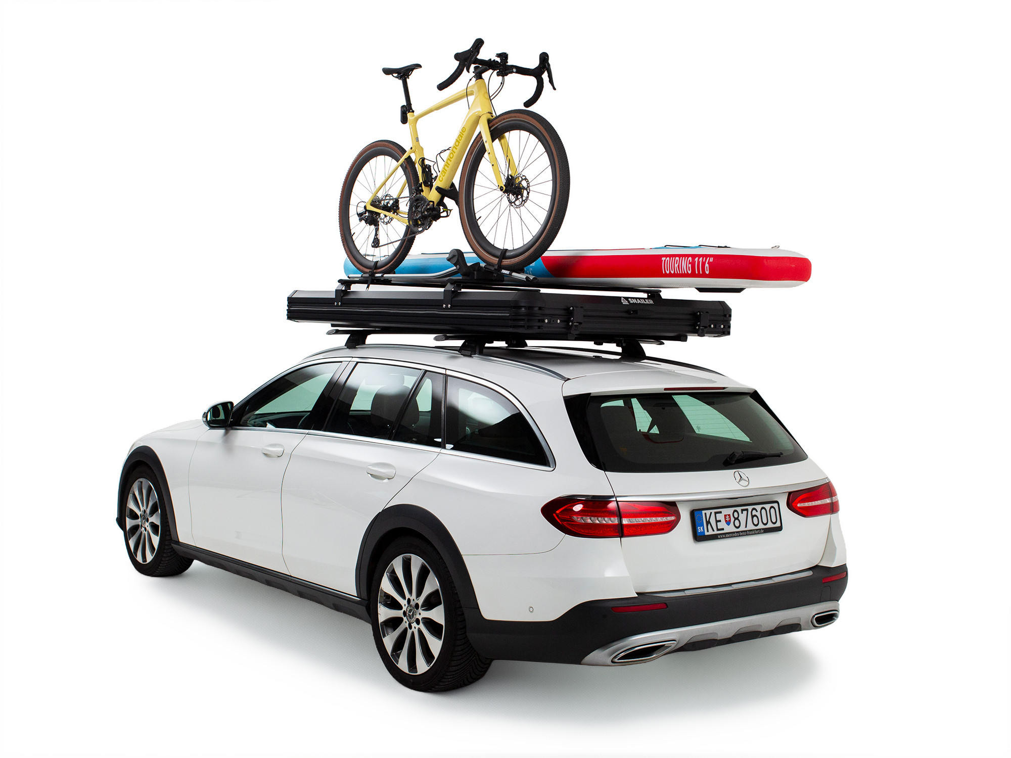 Tente de toit SNAILER® Alduo en aluminium compacte