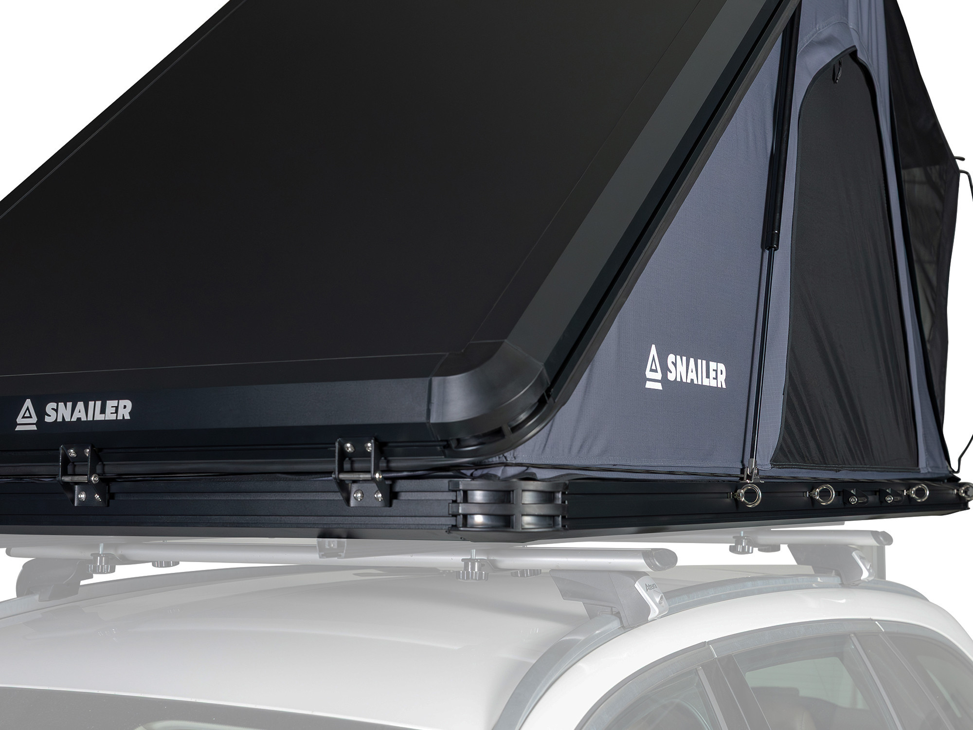 Tente de toit SNAILER® Alduo en aluminium compacte