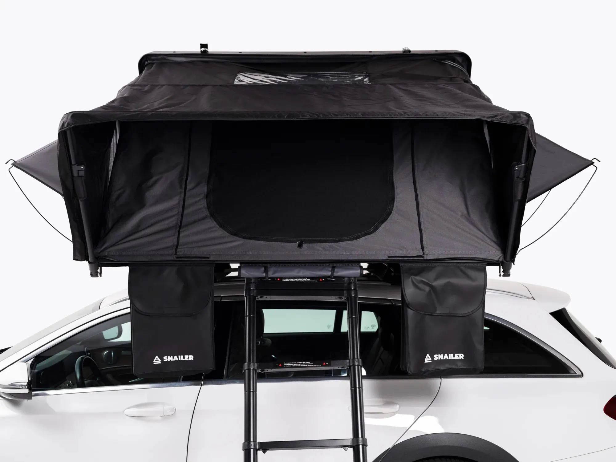 Tente de toit SNAILER® Abis MAX à coque rigide ouverture latérale