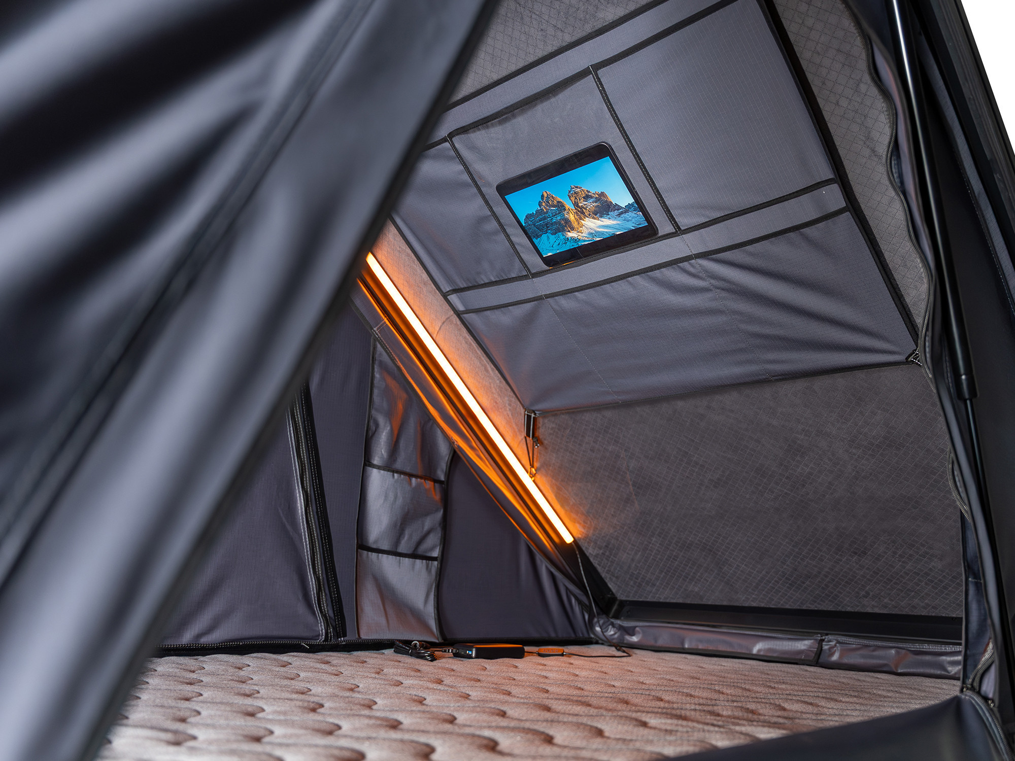 Tente de toit SNAILER® Alduo en aluminium compacte