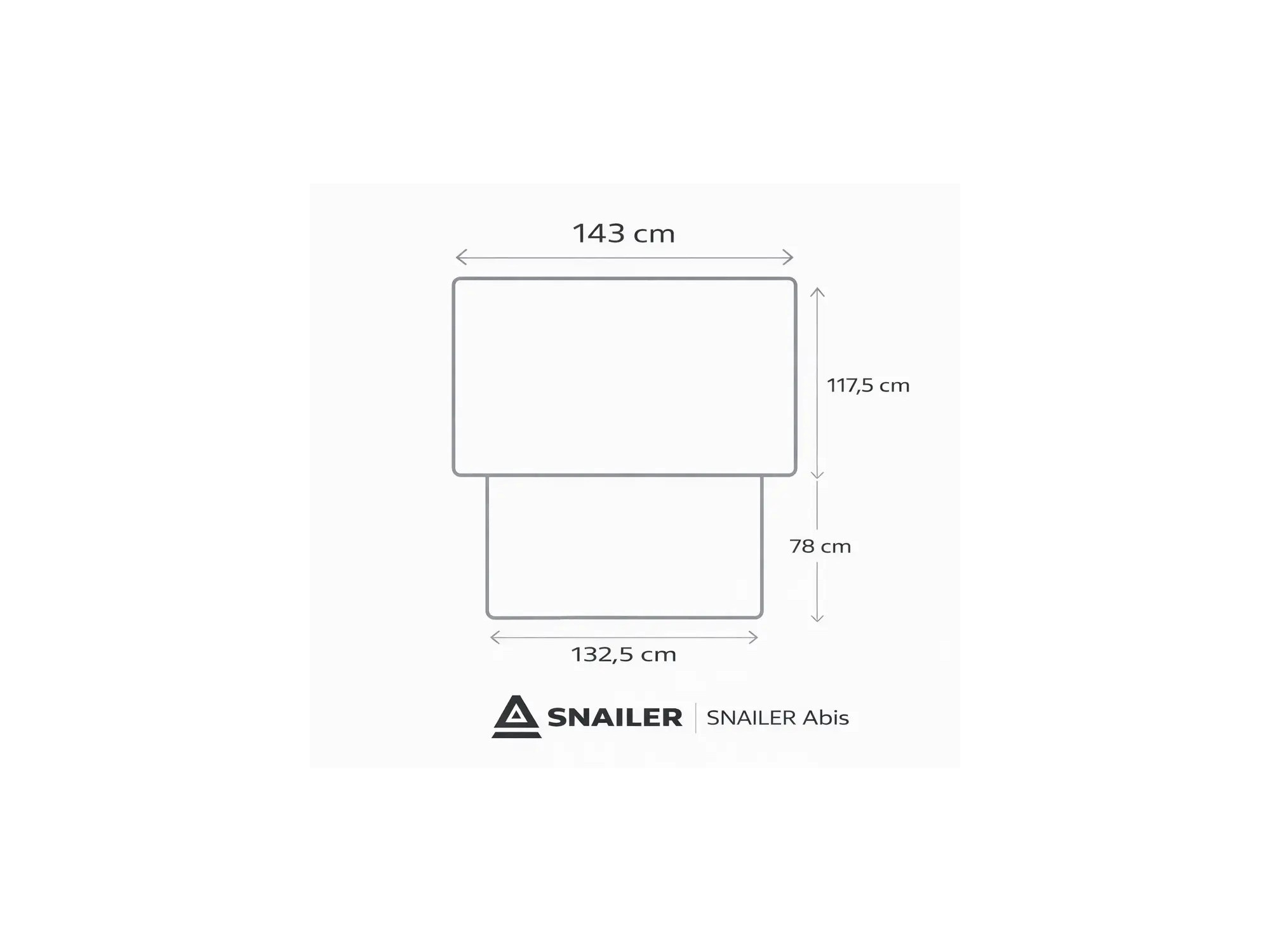 Tente de toit rigide SNAILER® Abis
